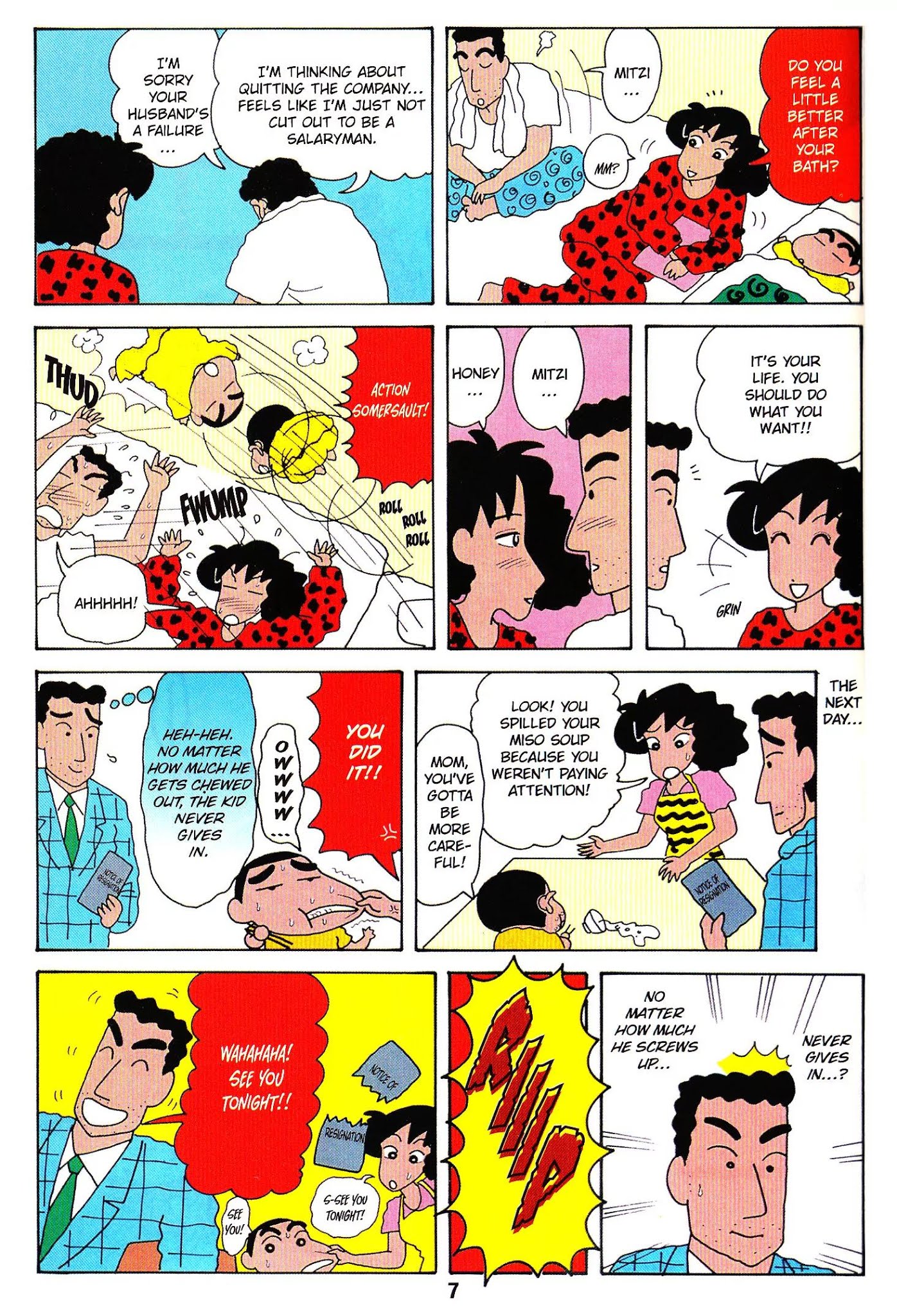 Crayon Shin-chan Chapter 7.0 page 9 - Vol.7 Chapter 0