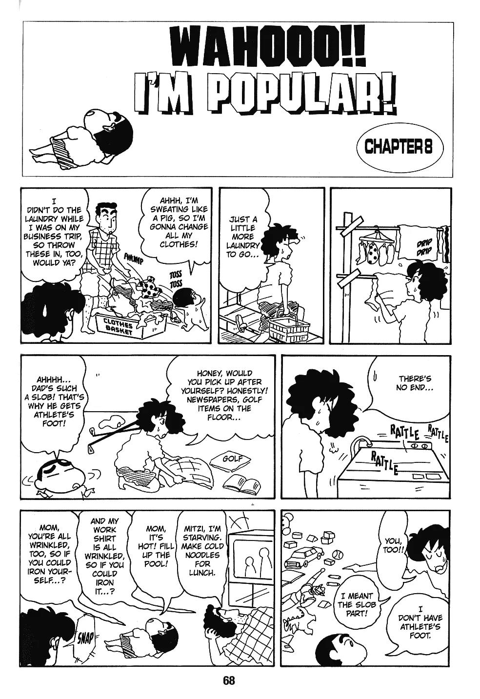 Crayon Shin-chan Chapter 7.6-5-11 page 17 - Vol.7 Chapter 1 - 11 Part 2: Wahooo!! I'm Popular!