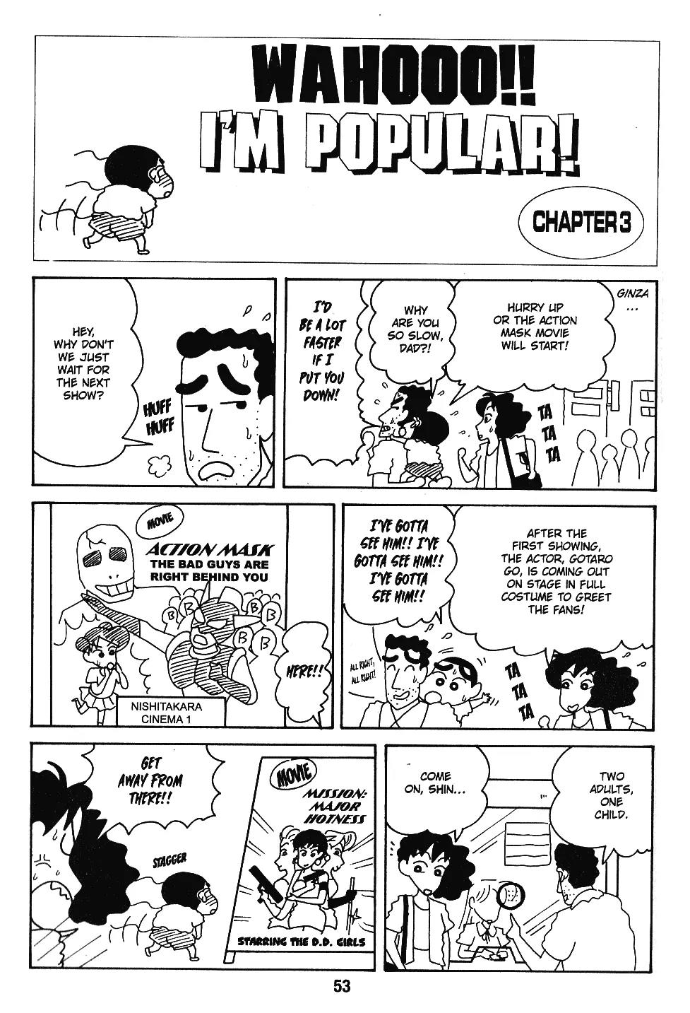 Crayon Shin-chan Chapter 7.6-5-11 page 2 - Vol.7 Chapter 1 - 11 Part 2: Wahooo!! I'm Popular!