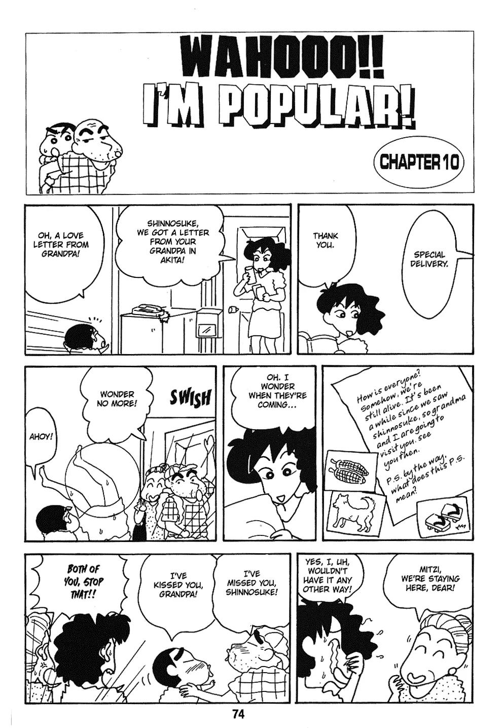 Crayon Shin-chan Chapter 7.6-5-11 page 23 - Vol.7 Chapter 1 - 11 Part 2: Wahooo!! I'm Popular!