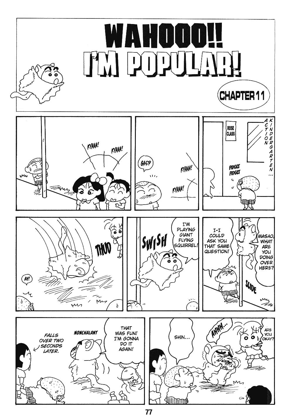 Crayon Shin-chan Chapter 7.6-5-11 page 26 - Vol.7 Chapter 1 - 11 Part 2: Wahooo!! I'm Popular!