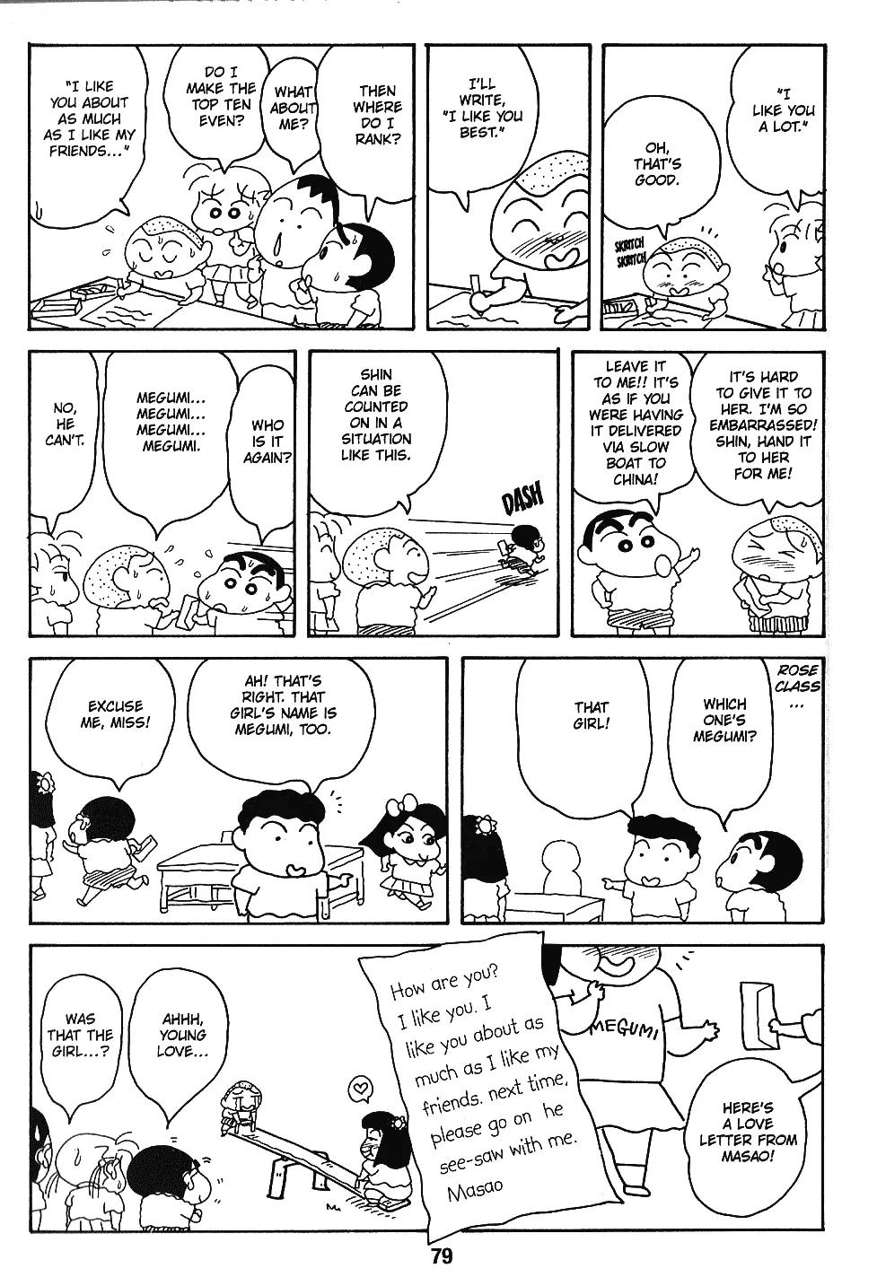 Crayon Shin-chan Chapter 7.6-5-11 page 28 - Vol.7 Chapter 1 - 11 Part 2: Wahooo!! I'm Popular!