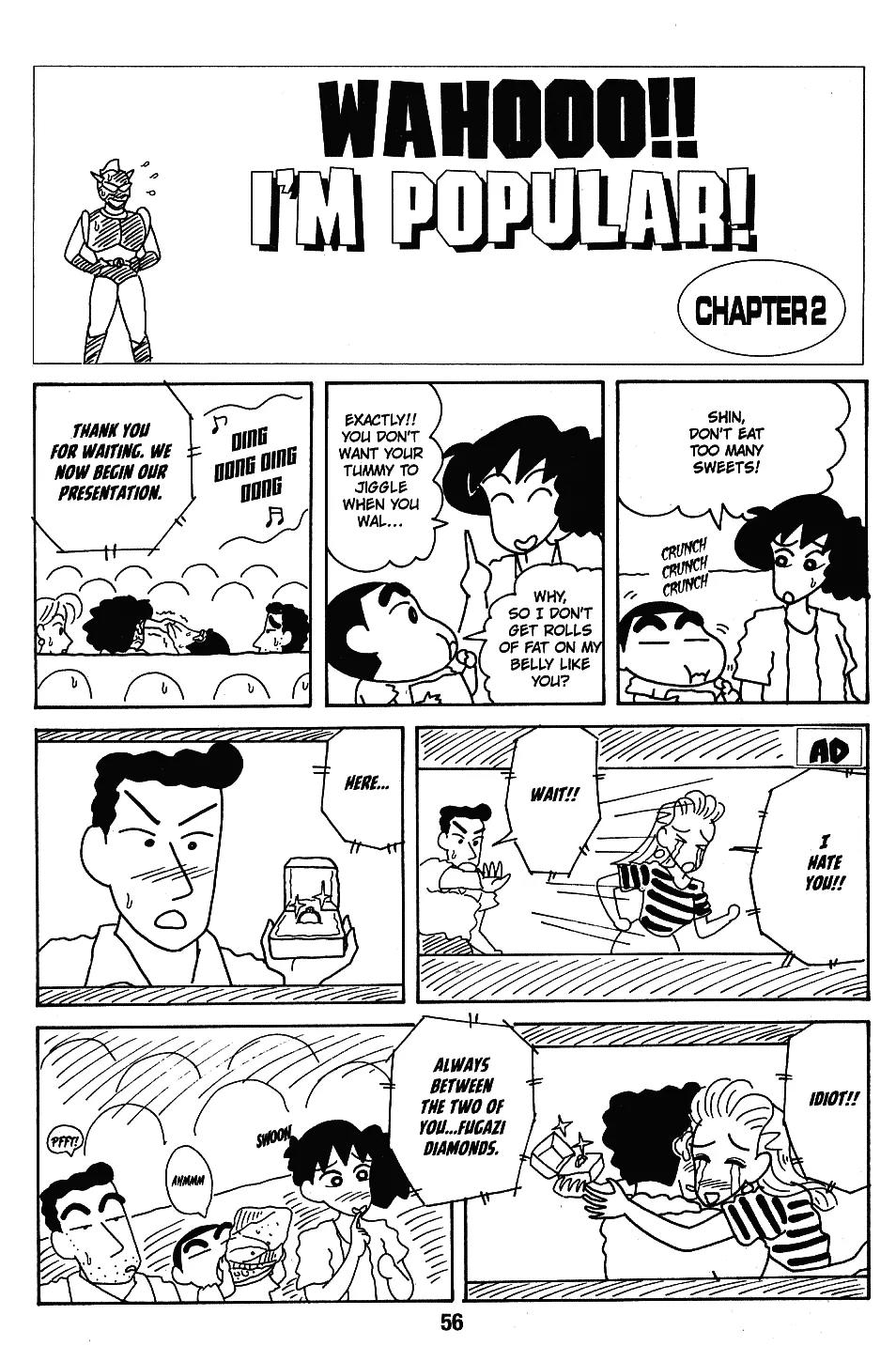 Crayon Shin-chan Chapter 7.6-5-11 page 5 - Vol.7 Chapter 1 - 11 Part 2: Wahooo!! I'm Popular!