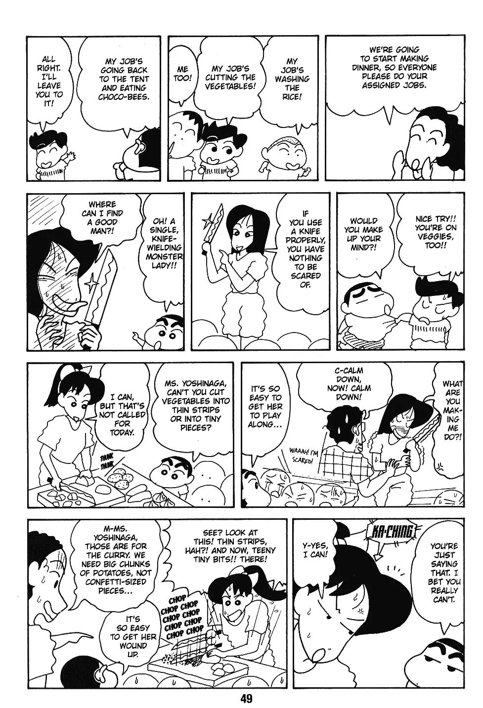 Crayon Shin-chan Chapter 7.6-8 page 10 - Vol.7 Chapter 6 - 8 Part 1: Shin Gives His All and Never Gives Up