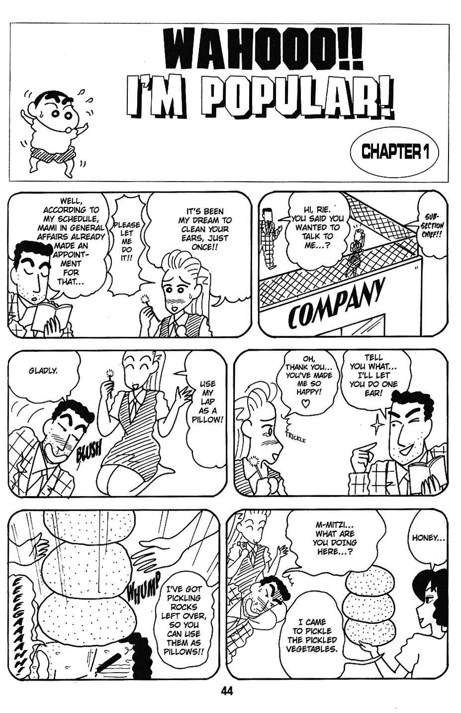 Crayon Shin-chan Chapter 7.6-8 page 5 - Vol.7 Chapter 6 - 8 Part 1: Shin Gives His All and Never Gives Up