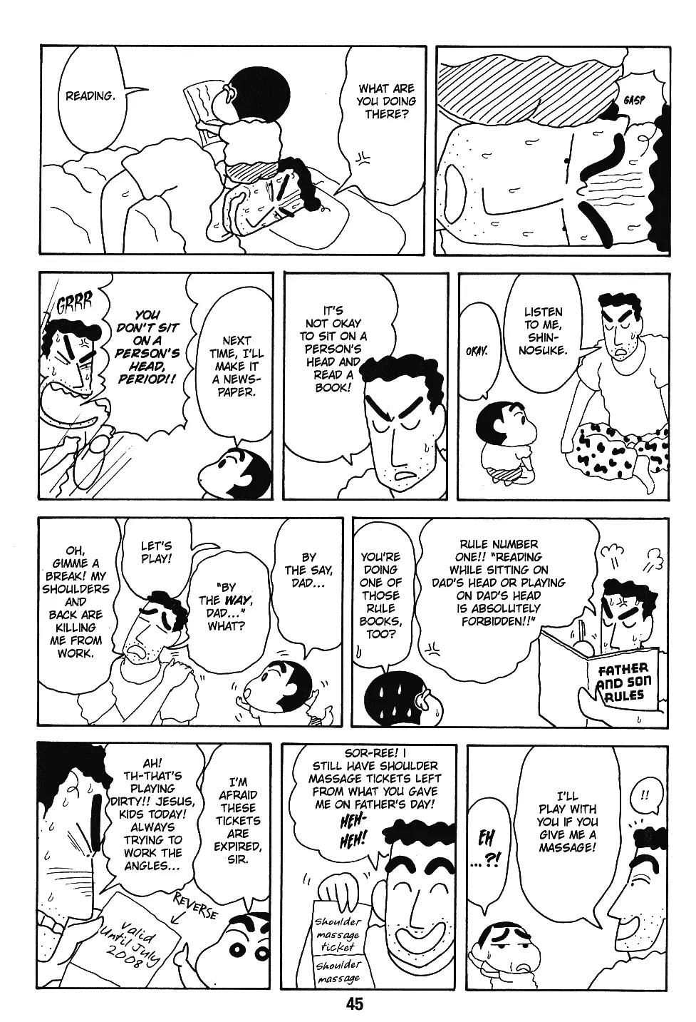 Crayon Shin-chan Chapter 7.6-8 page 6 - Vol.7 Chapter 6 - 8 Part 1: Shin Gives His All and Never Gives Up