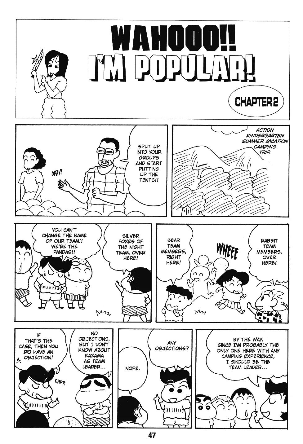 Crayon Shin-chan Chapter 7.6-8 page 8 - Vol.7 Chapter 6 - 8 Part 1: Shin Gives His All and Never Gives Up