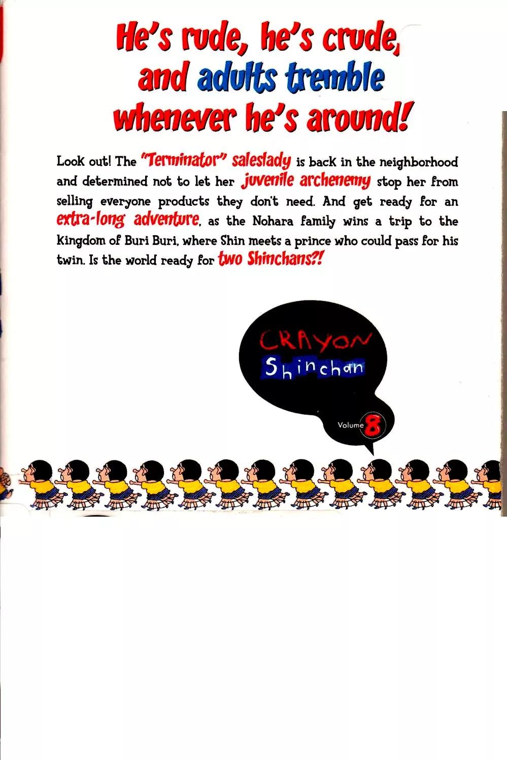 Crayon Shin-chan Chapter 8.0 page 1 - Vol.8 Chapter 0