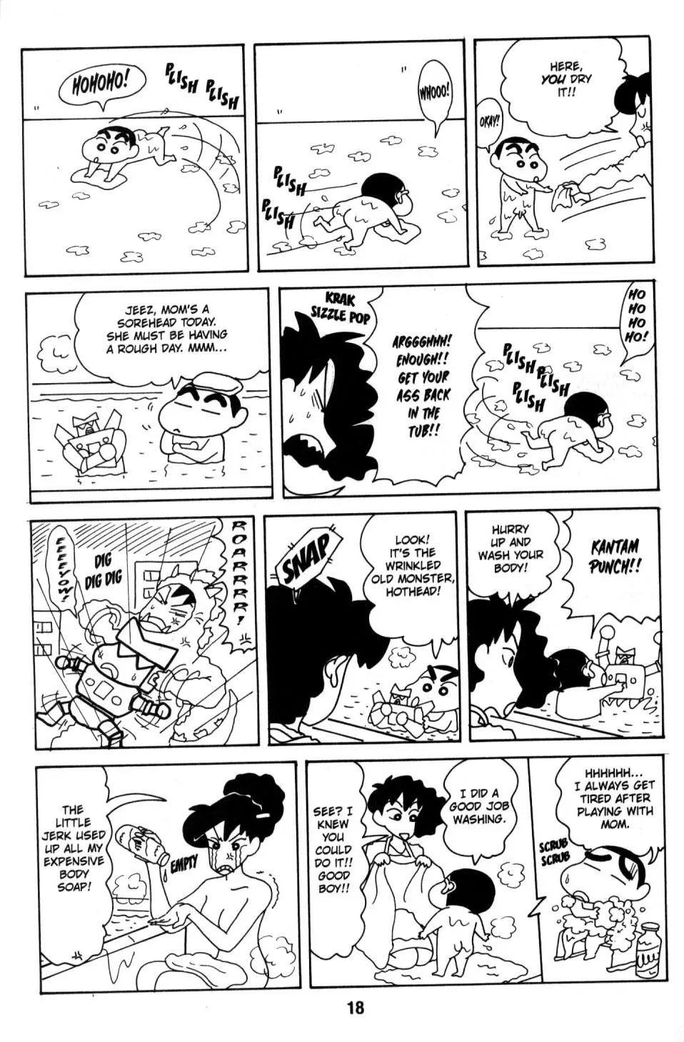 Crayon Shin-chan Chapter 8.1 page 10 - Vol.8 Chapter 1: I'm a master at picking up women!