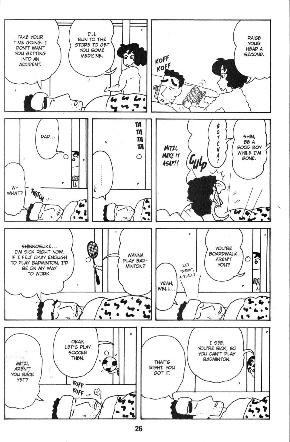 Crayon Shin-chan Chapter 8.1 page 18 - Vol.8 Chapter 1: I'm a master at picking up women!