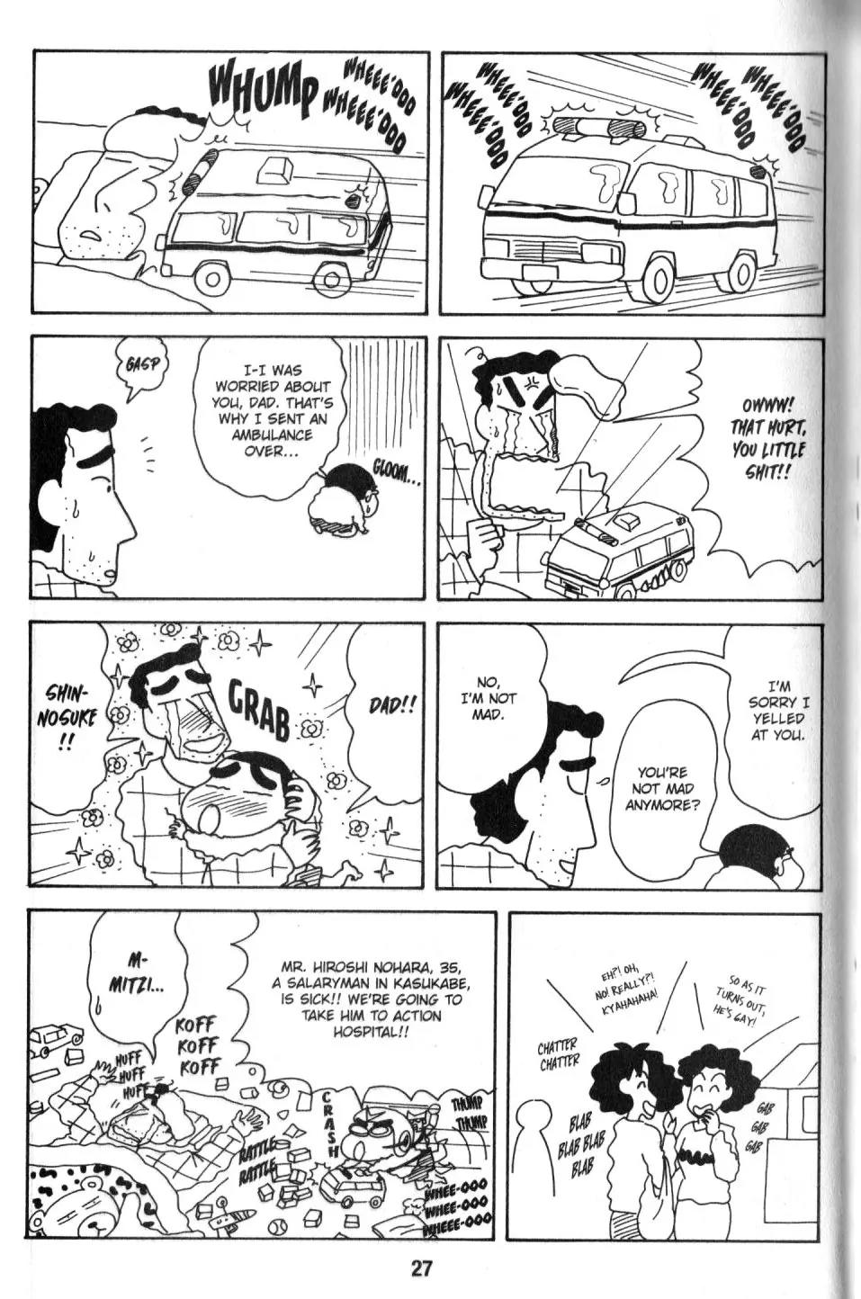 Crayon Shin-chan Chapter 8.1 page 19 - Vol.8 Chapter 1: I'm a master at picking up women!