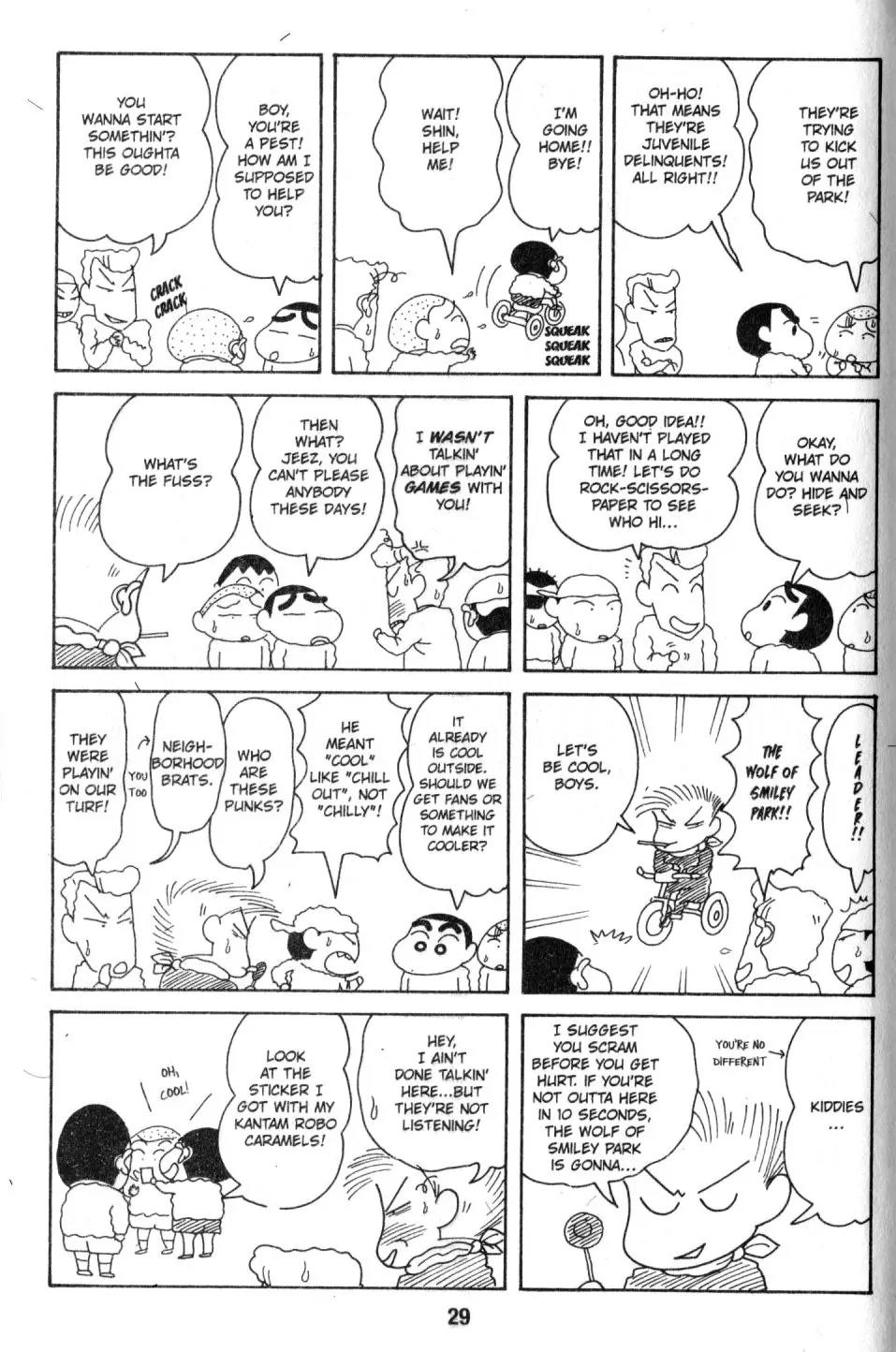 Crayon Shin-chan Chapter 8.1 page 21 - Vol.8 Chapter 1: I'm a master at picking up women!