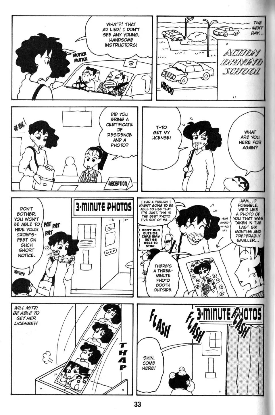 Crayon Shin-chan Chapter 8.1 page 25 - Vol.8 Chapter 1: I'm a master at picking up women!