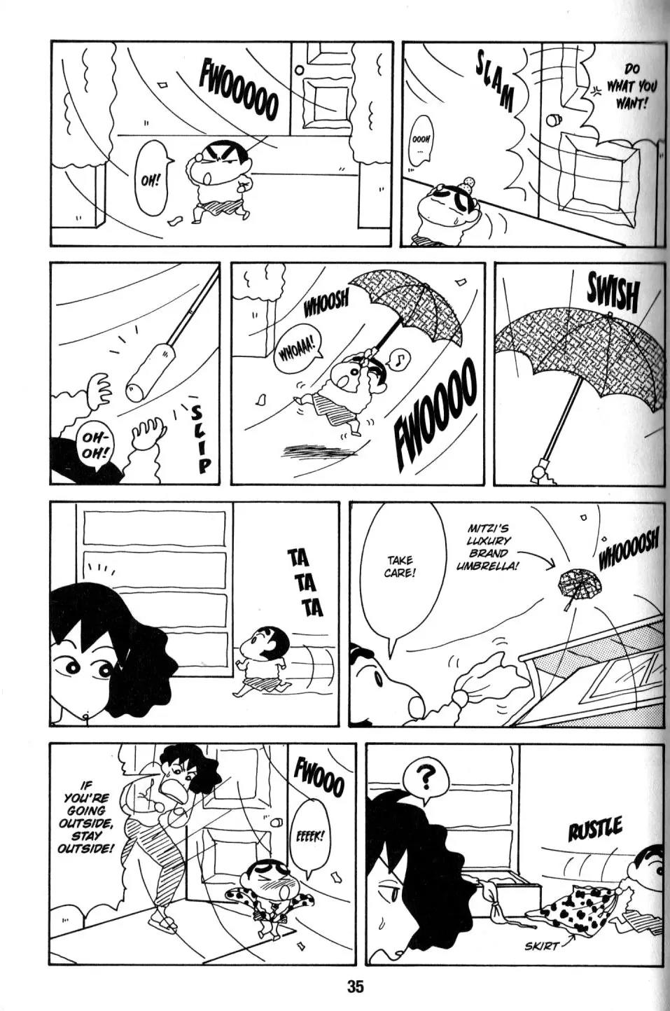 Crayon Shin-chan Chapter 8.1 page 27 - Vol.8 Chapter 1: I'm a master at picking up women!