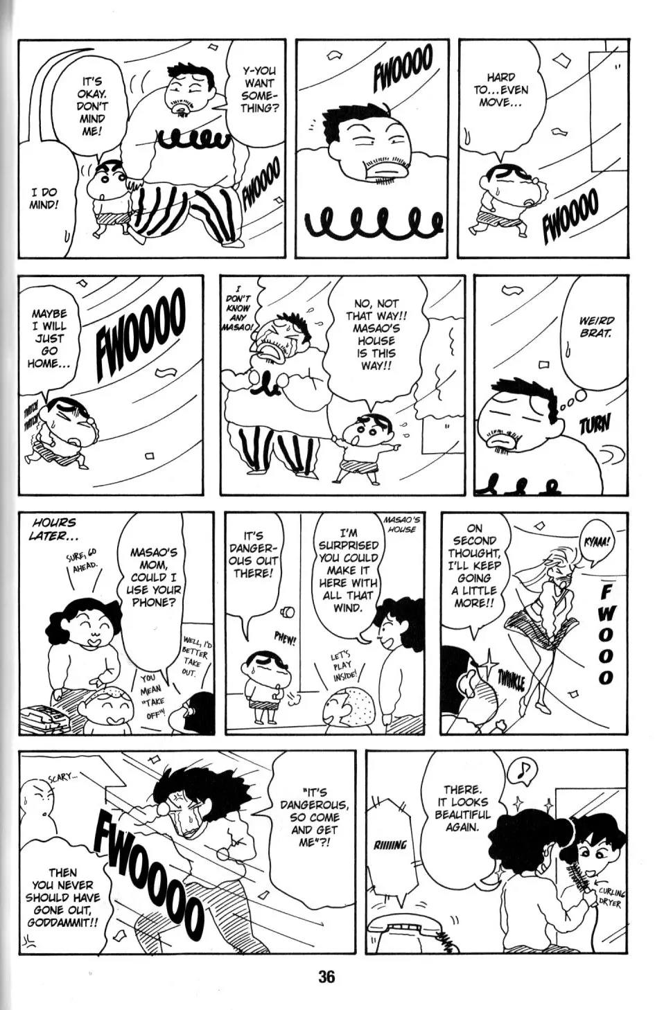 Crayon Shin-chan Chapter 8.1 page 28 - Vol.8 Chapter 1: I'm a master at picking up women!