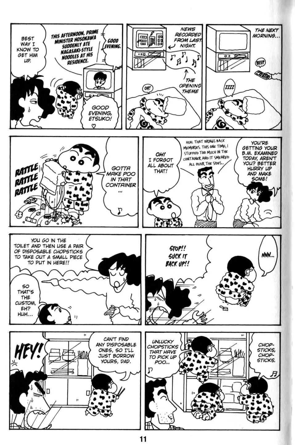 Crayon Shin-chan Chapter 8.1 page 3 - Vol.8 Chapter 1: I'm a master at picking up women!