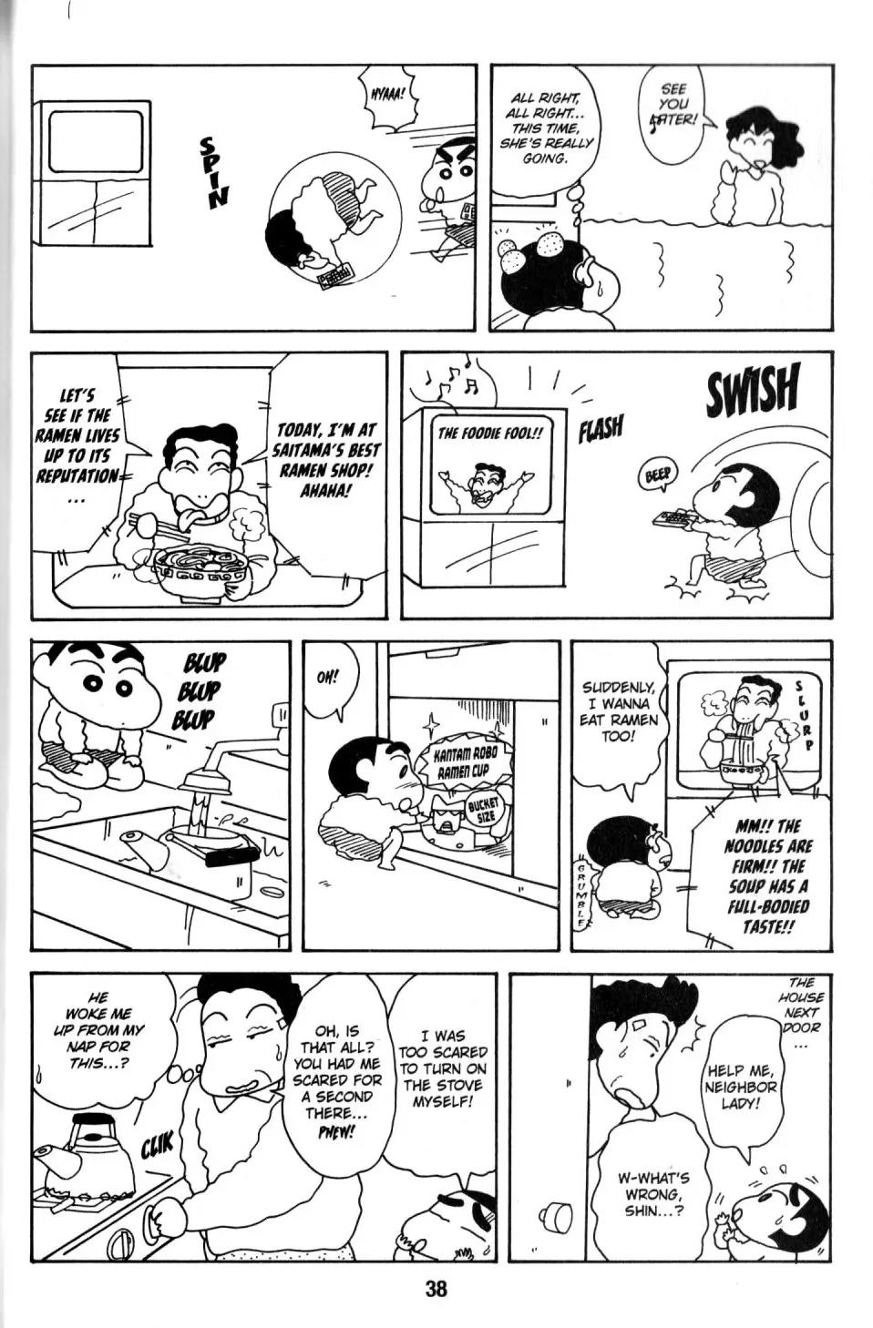 Crayon Shin-chan Chapter 8.1 page 30 - Vol.8 Chapter 1: I'm a master at picking up women!