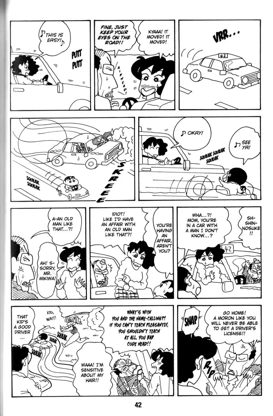 Crayon Shin-chan Chapter 8.1 page 34 - Vol.8 Chapter 1: I'm a master at picking up women!
