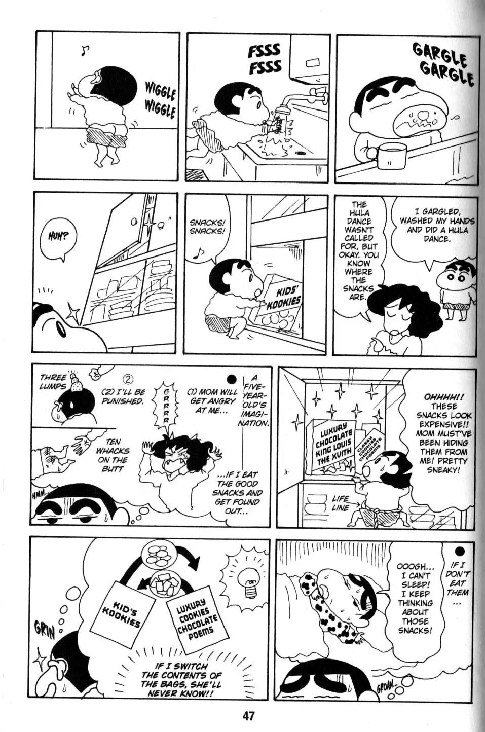 Crayon Shin-chan Chapter 8.1 page 39 - Vol.8 Chapter 1: I'm a master at picking up women!