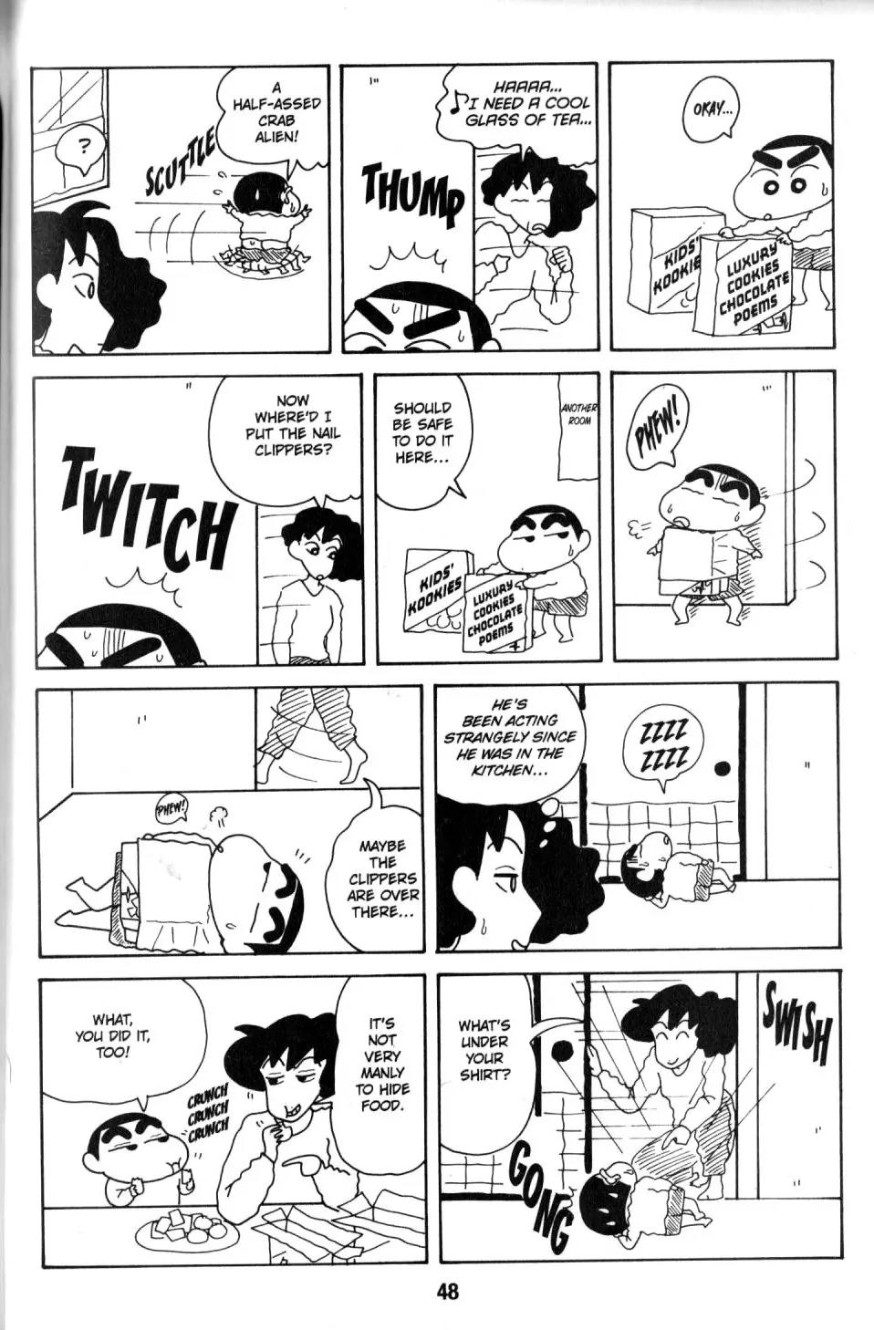 Crayon Shin-chan Chapter 8.1 page 40 - Vol.8 Chapter 1: I'm a master at picking up women!