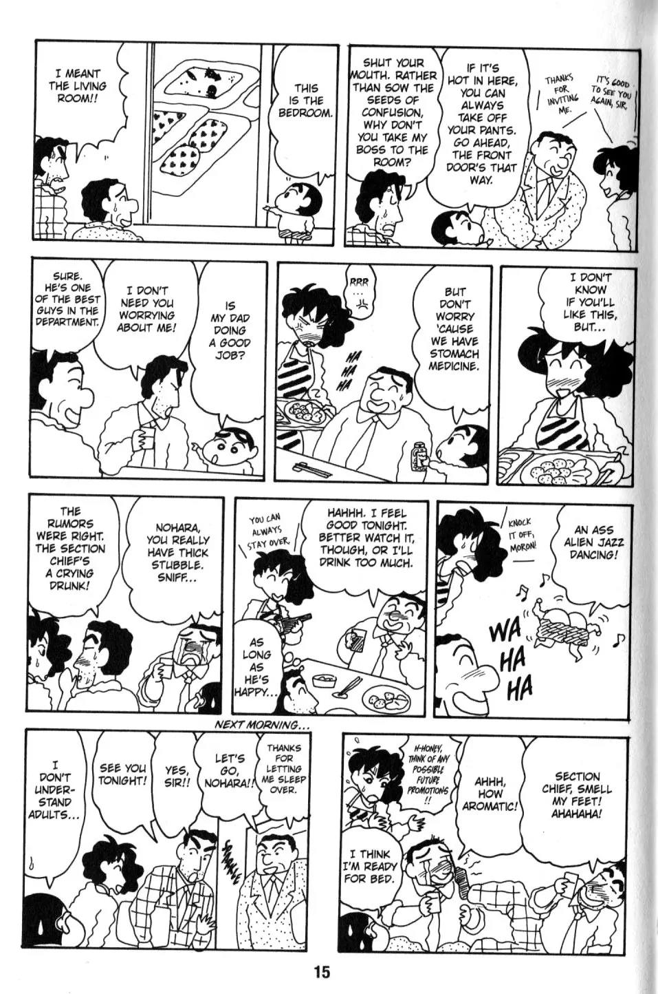 Crayon Shin-chan Chapter 8.1 page 7 - Vol.8 Chapter 1: I'm a master at picking up women!