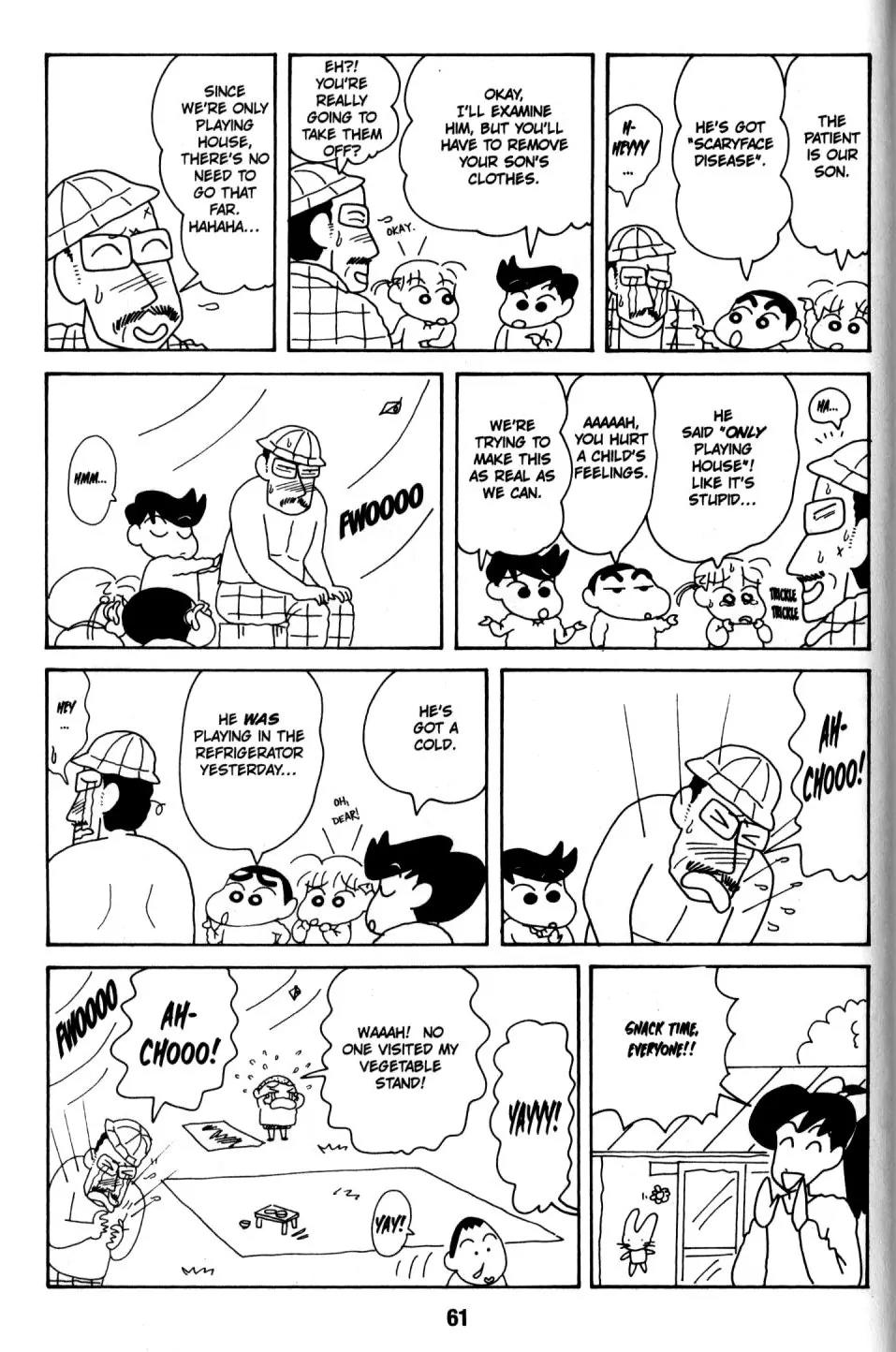 Crayon Shin-chan Chapter 8.2 page 13 - Vol.8 Chapter 2: Having a "Laugh-off" with the Saitama Lipstich Scorpions