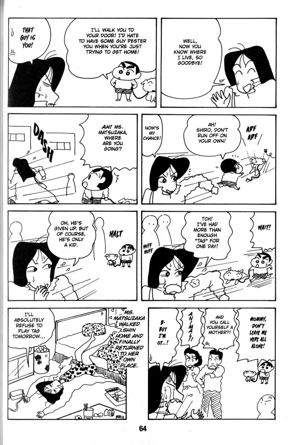Crayon Shin-chan Chapter 8.2 page 16 - Vol.8 Chapter 2: Having a "Laugh-off" with the Saitama Lipstich Scorpions