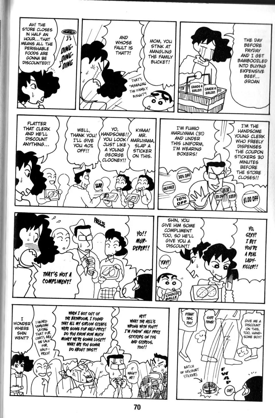 Crayon Shin-chan Chapter 8.2 page 22 - Vol.8 Chapter 2: Having a "Laugh-off" with the Saitama Lipstich Scorpions