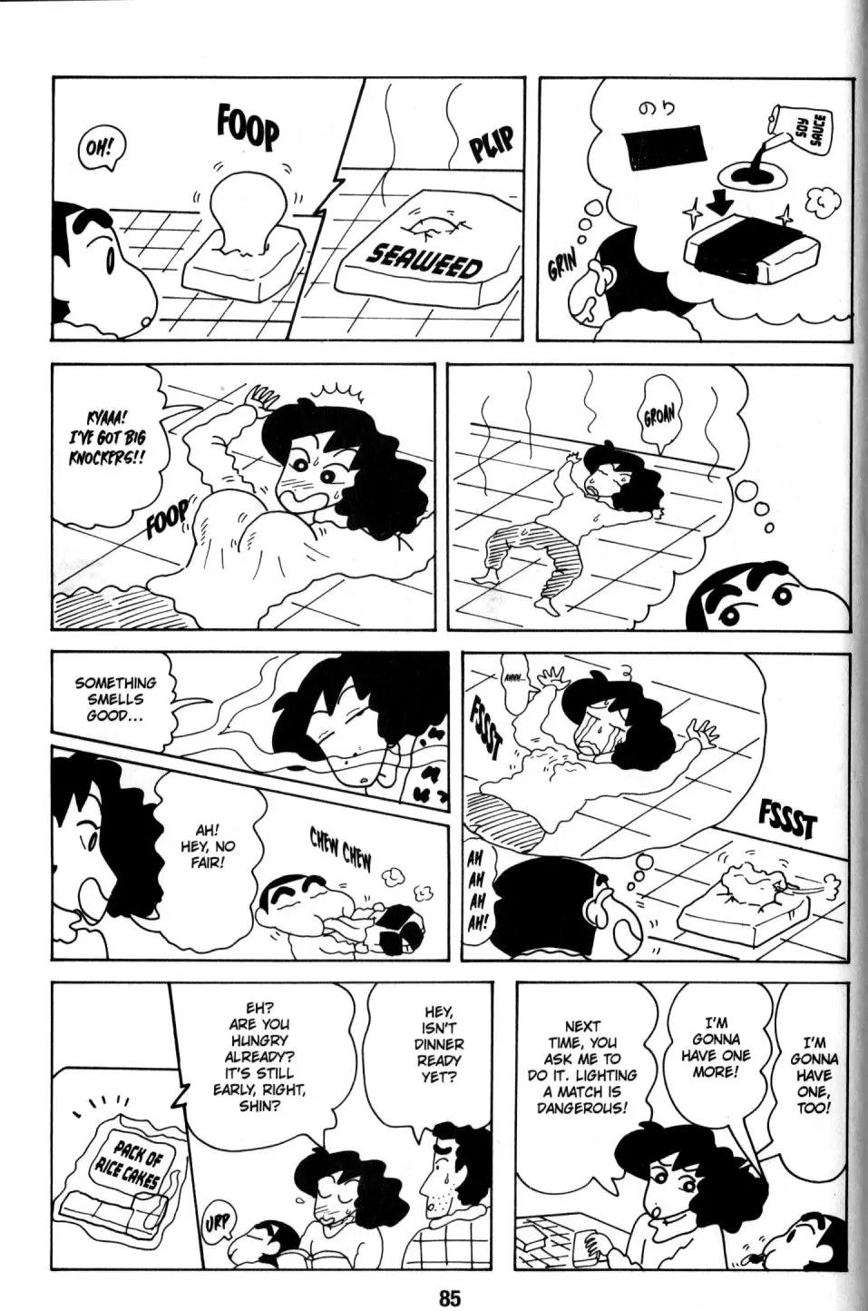 Crayon Shin-chan Chapter 8.2 page 37 - Vol.8 Chapter 2: Having a "Laugh-off" with the Saitama Lipstich Scorpions