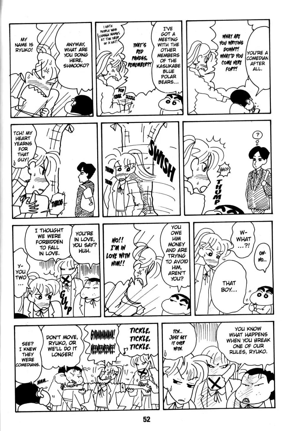 Crayon Shin-chan Chapter 8.2 page 4 - Vol.8 Chapter 2: Having a "Laugh-off" with the Saitama Lipstich Scorpions