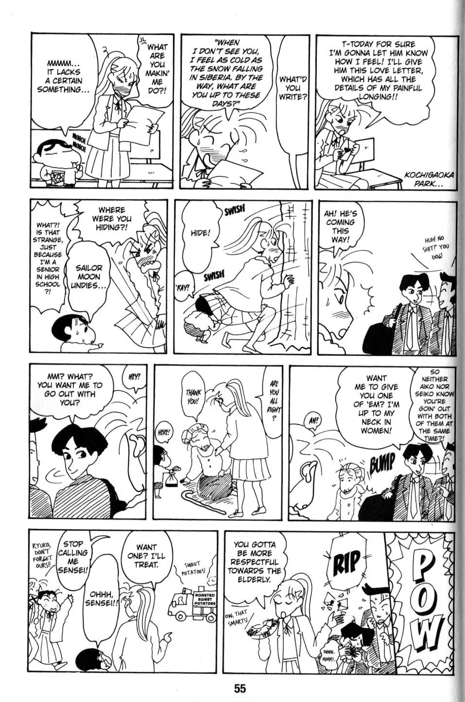 Crayon Shin-chan Chapter 8.2 page 7 - Vol.8 Chapter 2: Having a "Laugh-off" with the Saitama Lipstich Scorpions