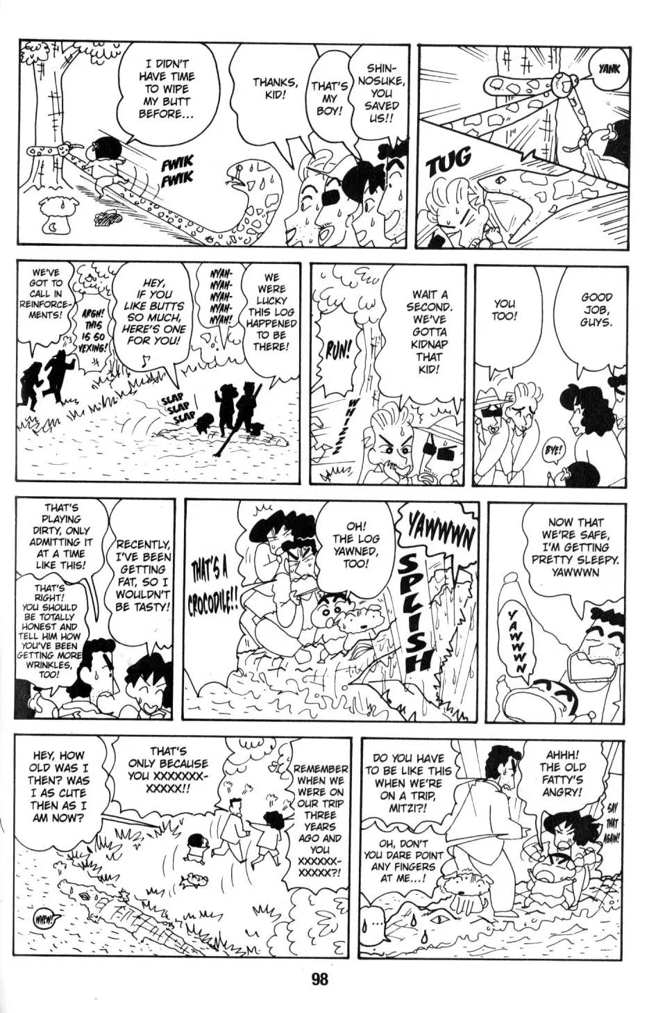 Crayon Shin-chan Chapter 8.3 page 10 - Vol.8 Chapter 3: The Treasure of the Kingdom of wiggle