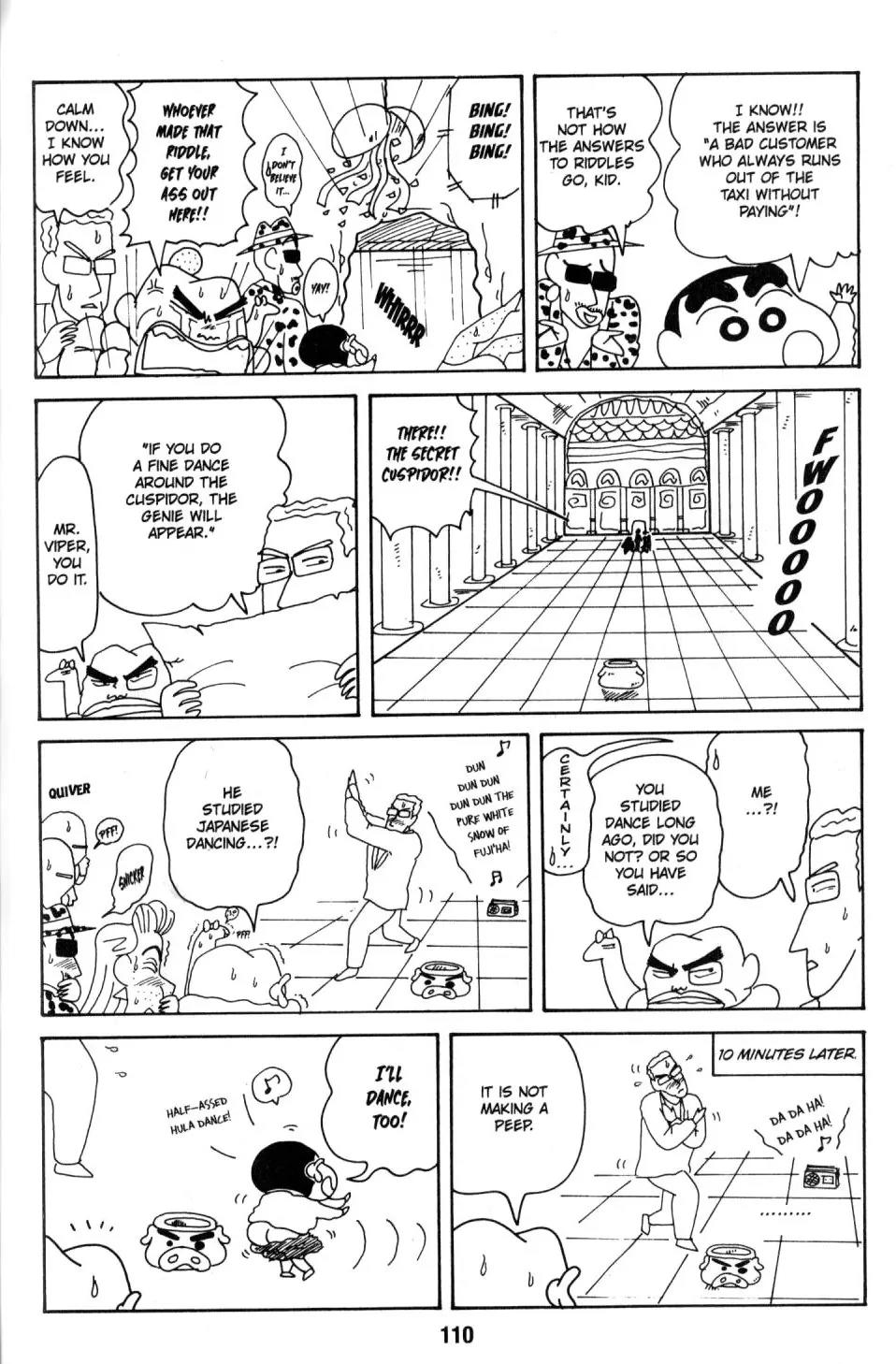 Crayon Shin-chan Chapter 8.3 page 22 - Vol.8 Chapter 3: The Treasure of the Kingdom of wiggle