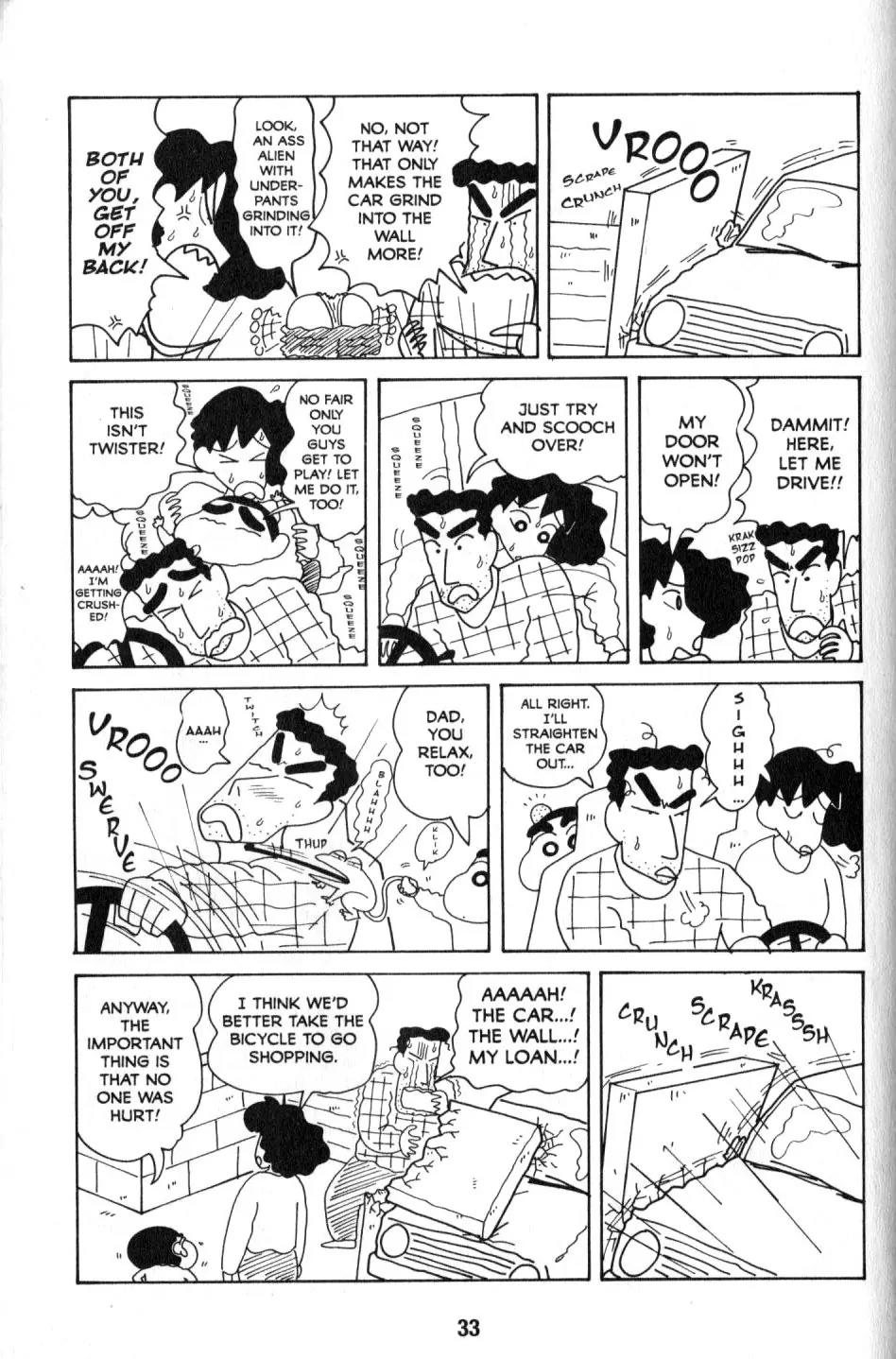 Crayon Shin-chan Chapter 9.1 page 25 - Vol.9 Chapter 1: Mom Finally of Her drider's License!