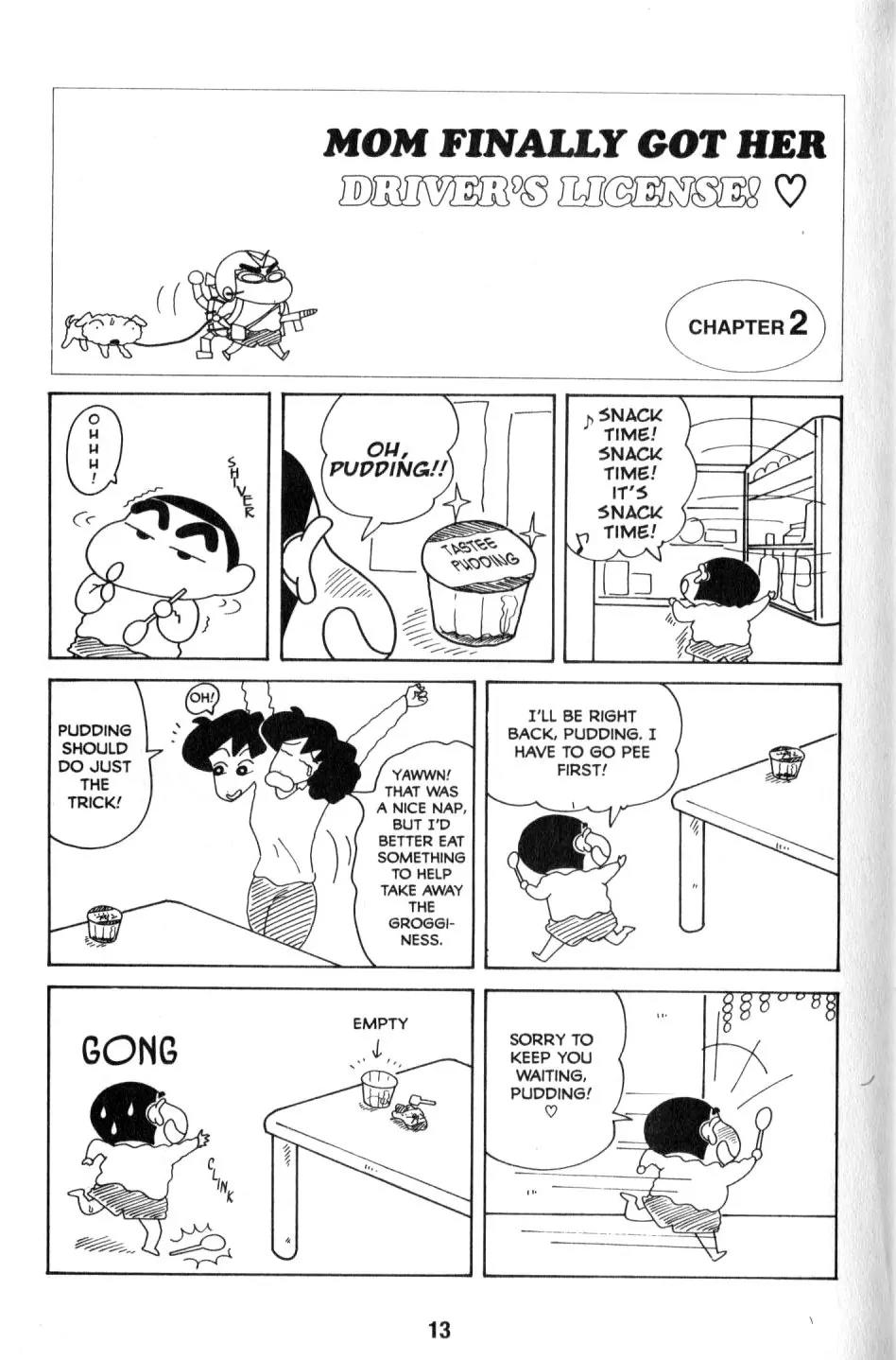 Crayon Shin-chan Chapter 9.1 page 5 - Vol.9 Chapter 1: Mom Finally of Her drider's License!