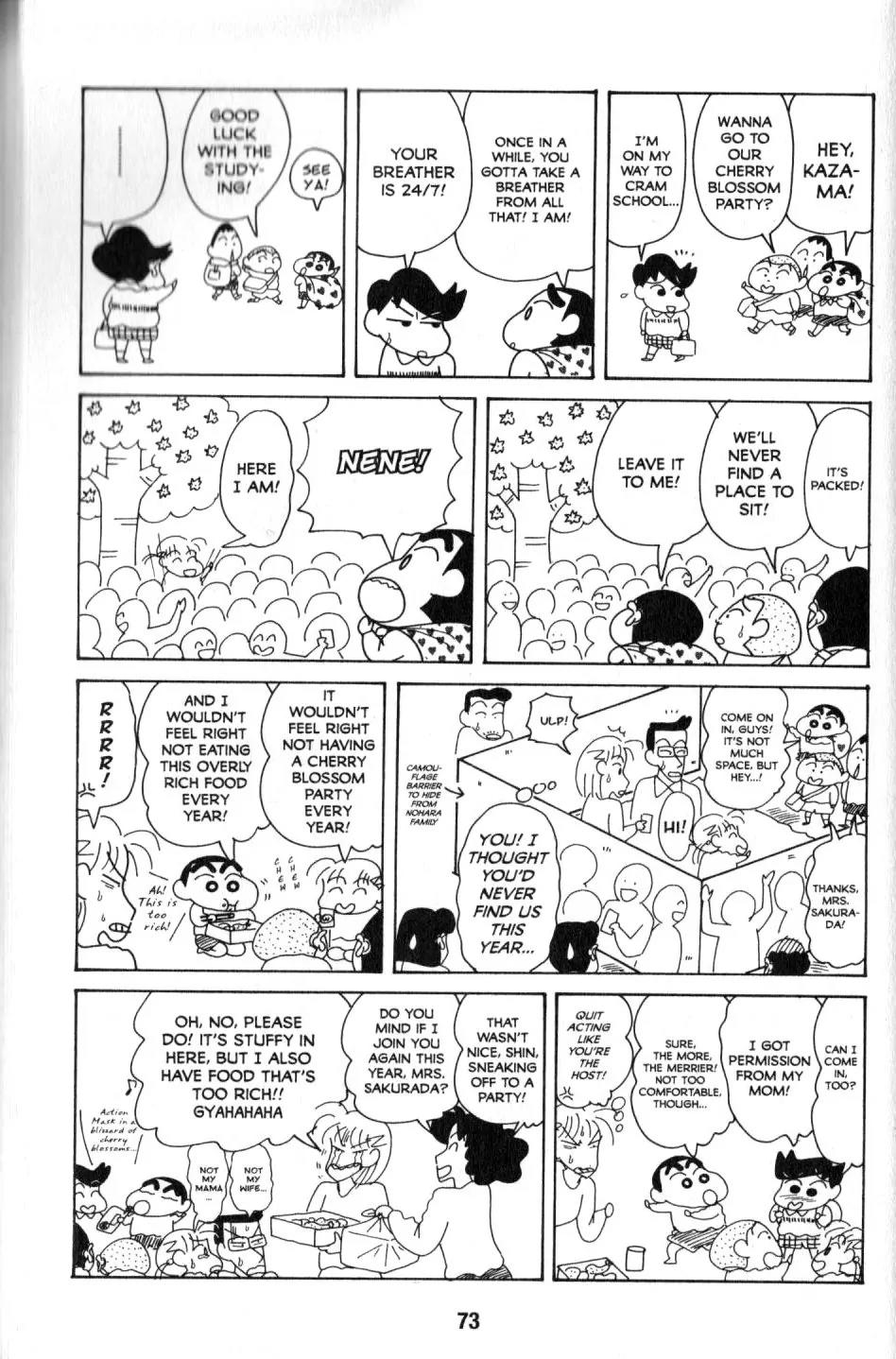 Crayon Shin-chan Chapter 9.2 page 25 - Vol.9 Chapter 2: The invincible Shin laughs inappropriately wahahahaha!