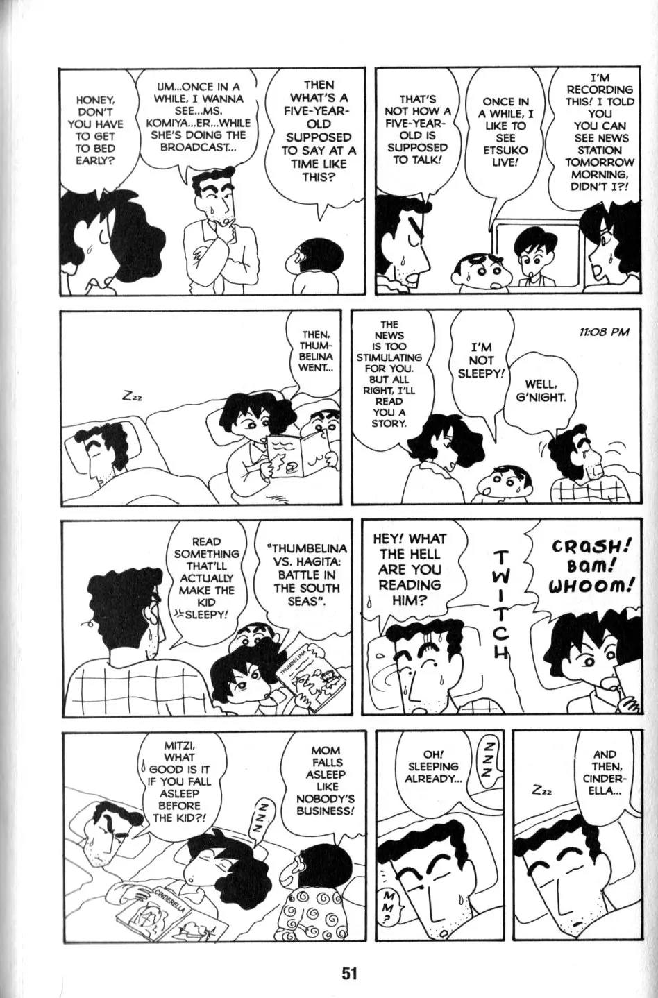 Crayon Shin-chan Chapter 9.2 page 3 - Vol.9 Chapter 2: The invincible Shin laughs inappropriately wahahahaha!