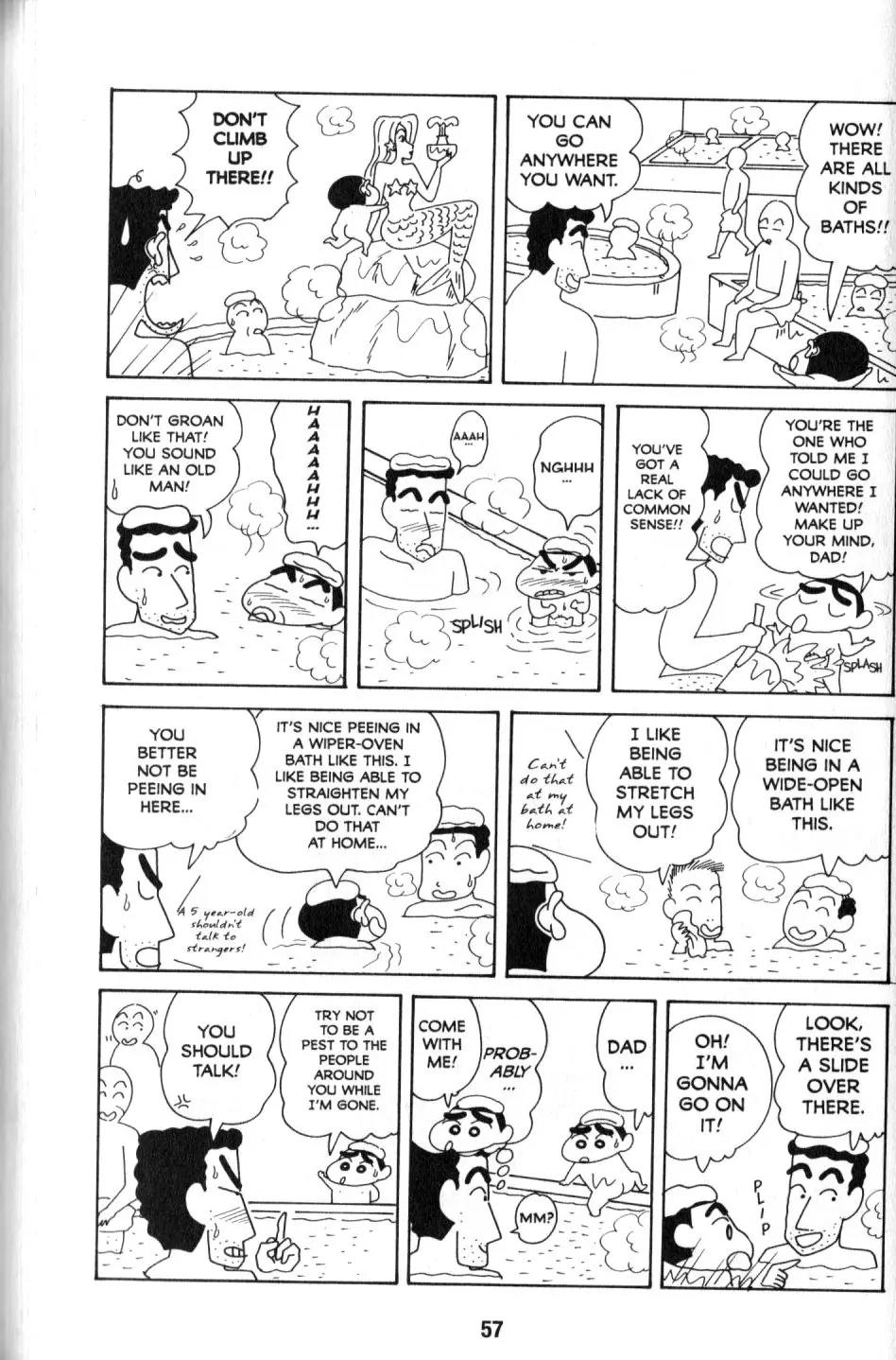Crayon Shin-chan Chapter 9.2 page 9 - Vol.9 Chapter 2: The invincible Shin laughs inappropriately wahahahaha!