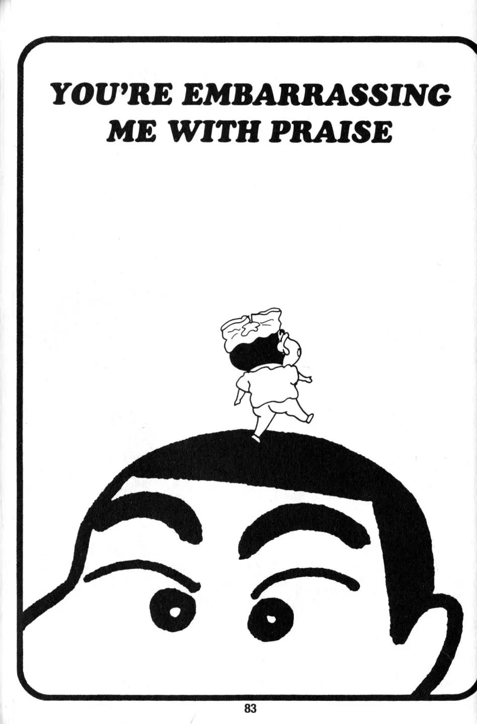 Crayon Shin-chan Chapter 9.3 page 1 - Vol.9 Chapter 3: You're Embarrasssing me with praise