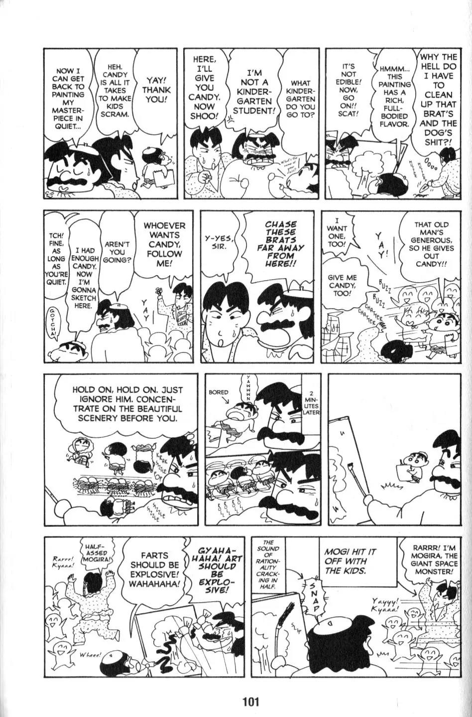 Crayon Shin-chan Chapter 9.3 page 19 - Vol.9 Chapter 3: You're Embarrasssing me with praise