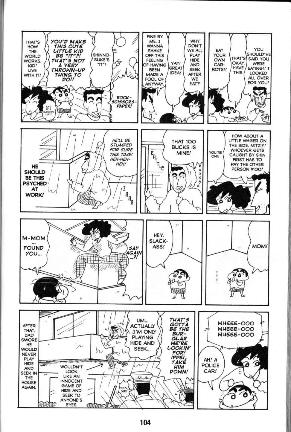 Crayon Shin-chan Chapter 9.3 page 22 - Vol.9 Chapter 3: You're Embarrasssing me with praise