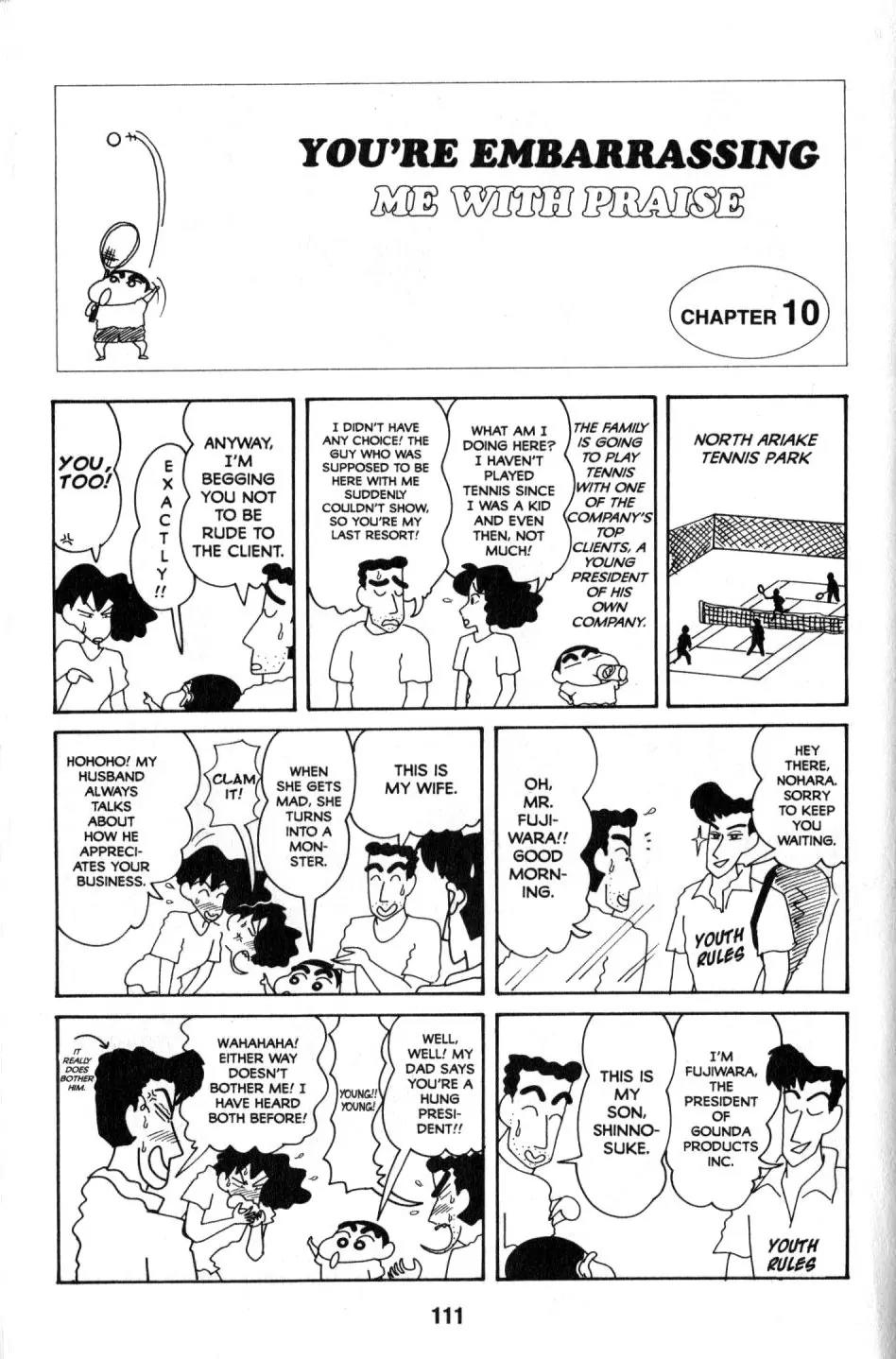 Crayon Shin-chan Chapter 9.3 page 29 - Vol.9 Chapter 3: You're Embarrasssing me with praise