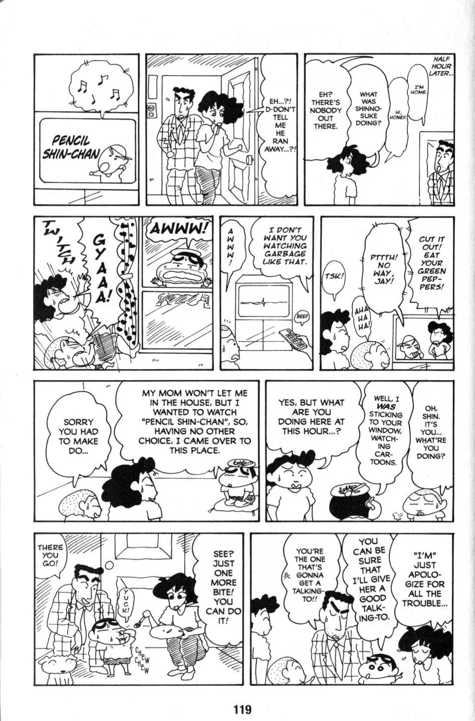 Crayon Shin-chan Chapter 9.3 page 37 - Vol.9 Chapter 3: You're Embarrasssing me with praise