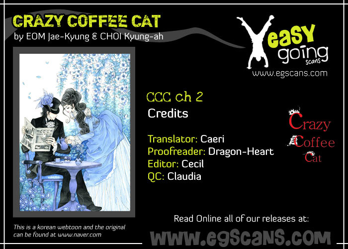 Crazy Coffee Cat Chapter 2 page 1 - Chapter 2 : I'm Crazy for Coffee - Part 2