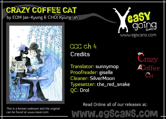 Crazy Coffee Cat Chapter 4 page 1 - Chapter 4 : First Encounter