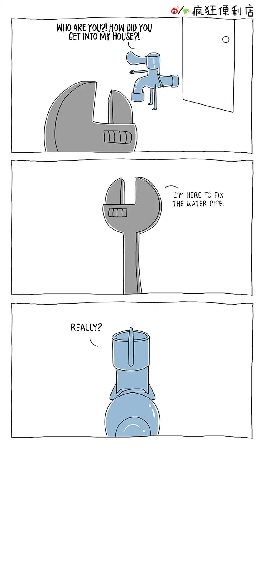 Crazy Convenience Store Chapter 1 page 6 - Chapter 1: Life wants to go through a series