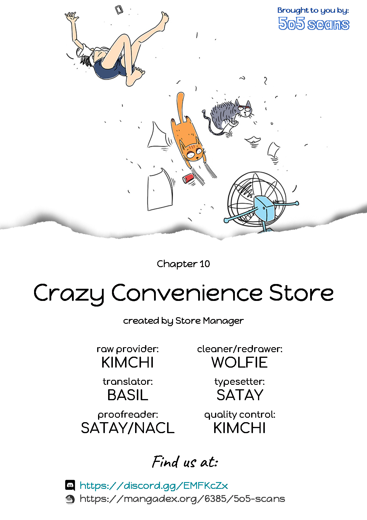 Crazy Convenience Store Chapter 10 page 1 - Chapter 10: Can't everything be done quickly?!