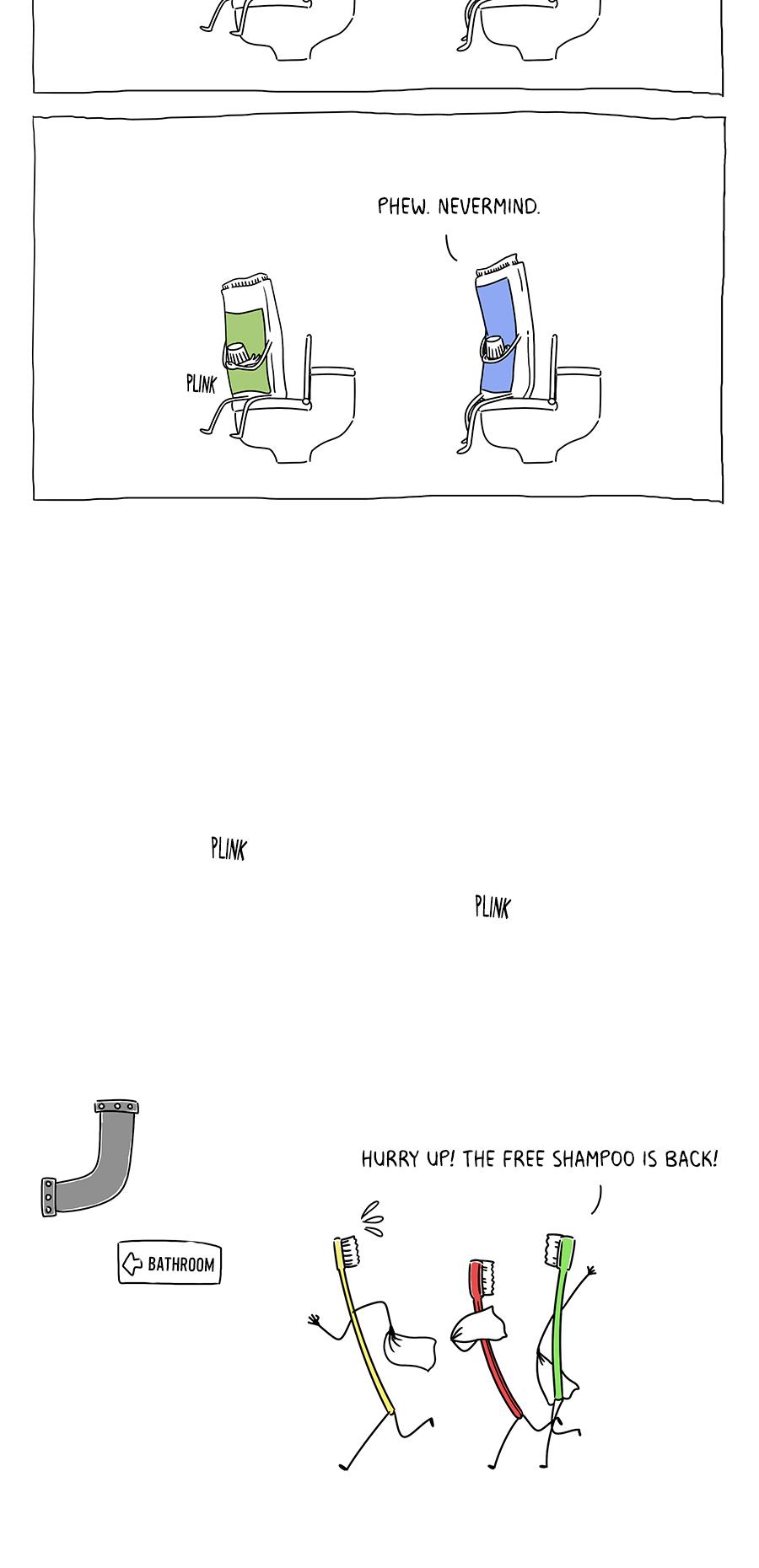 Crazy Convenience Store Chapter 9 page 3 - Chapter 9: Ate Shit??!!