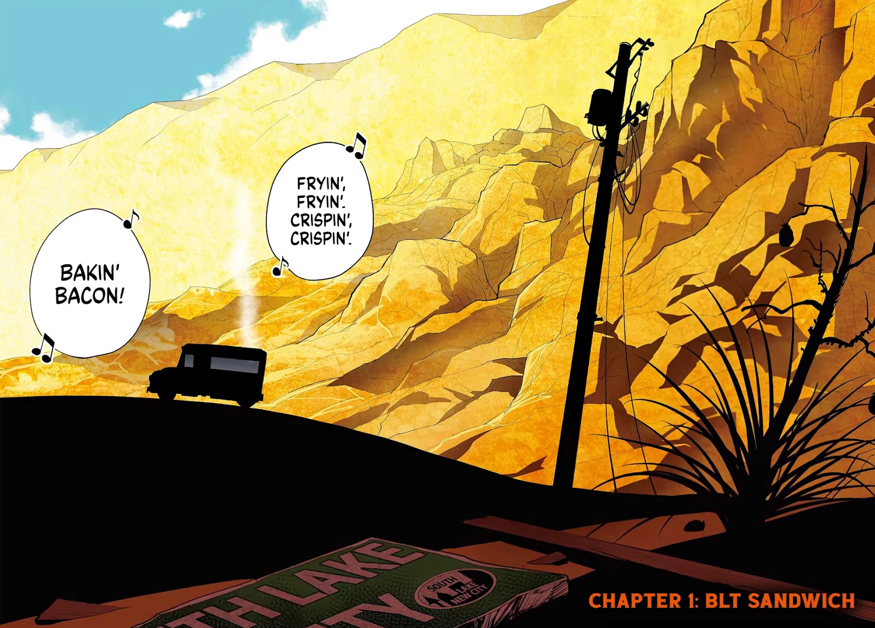 Crazy Food Truck Chapter 1 page 3 - Chapter 1: BLT Sandwich