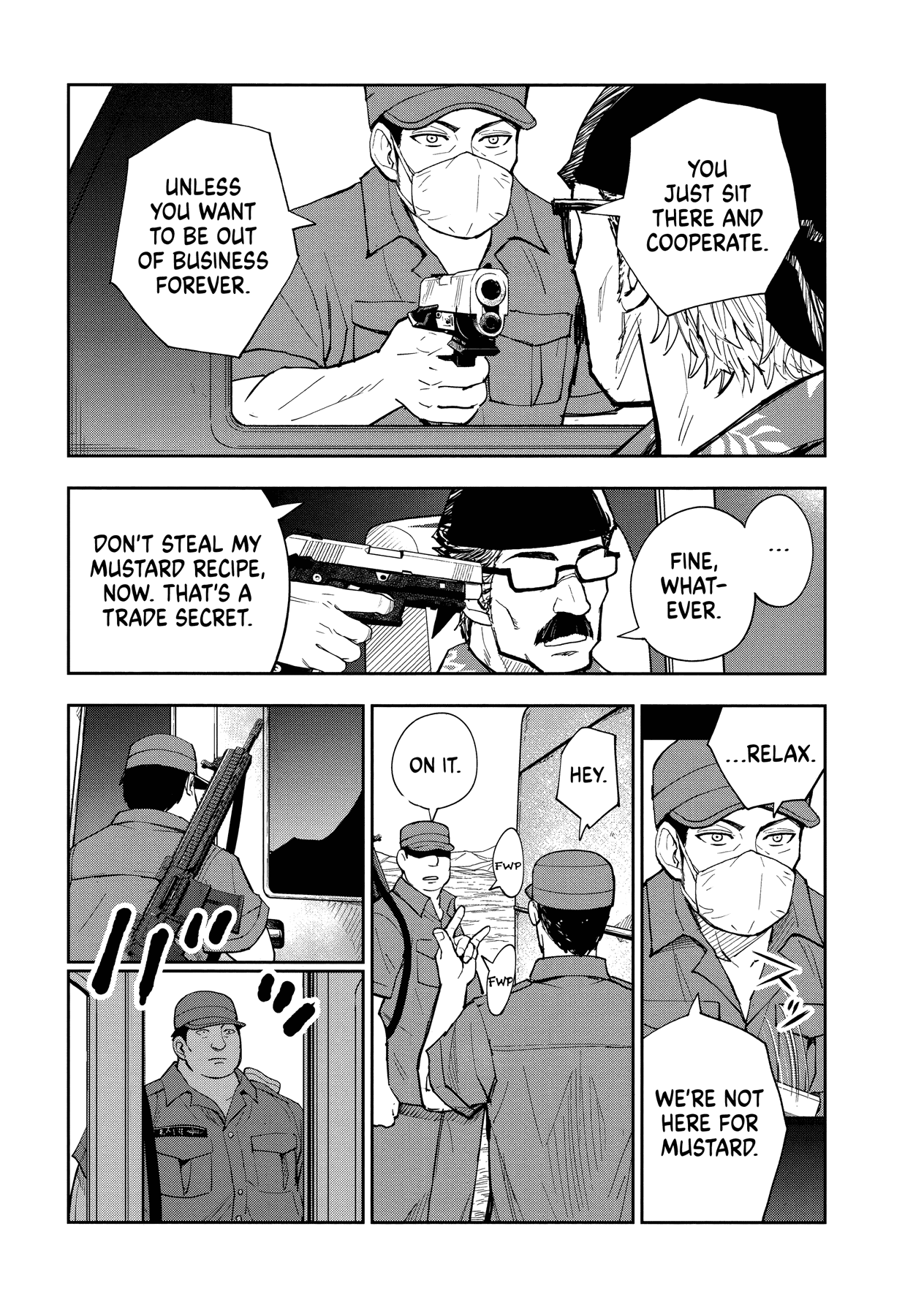 Crazy Food Truck Chapter 1 page 32 - Chapter 1: BLT Sandwich